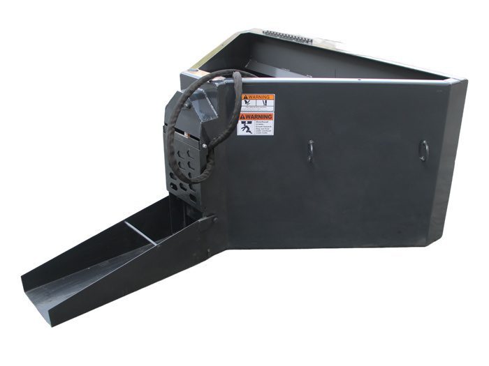 skid steer concrete chuter